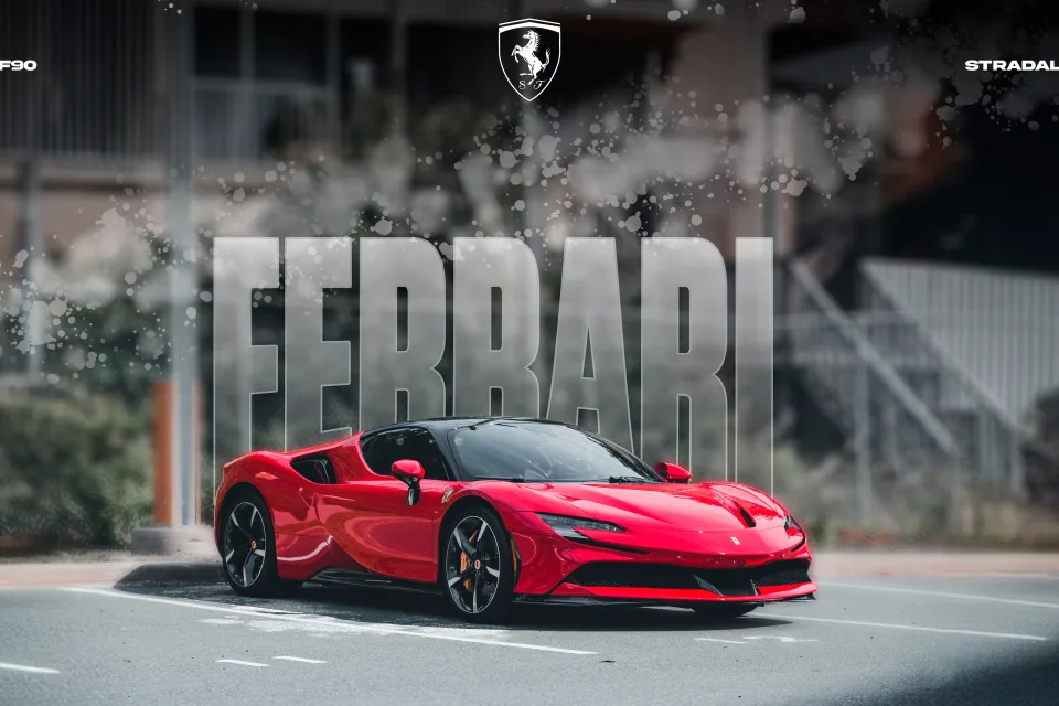 Ferrari SF90 Stradale Poster
