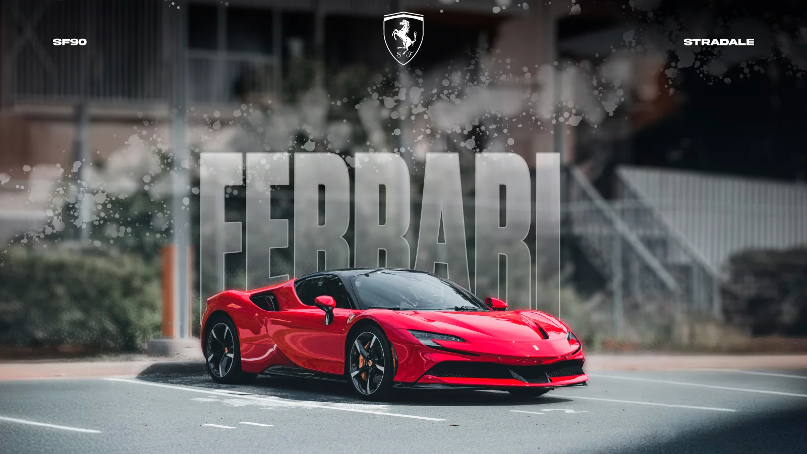 Ferrari SF90 Stradale Poster