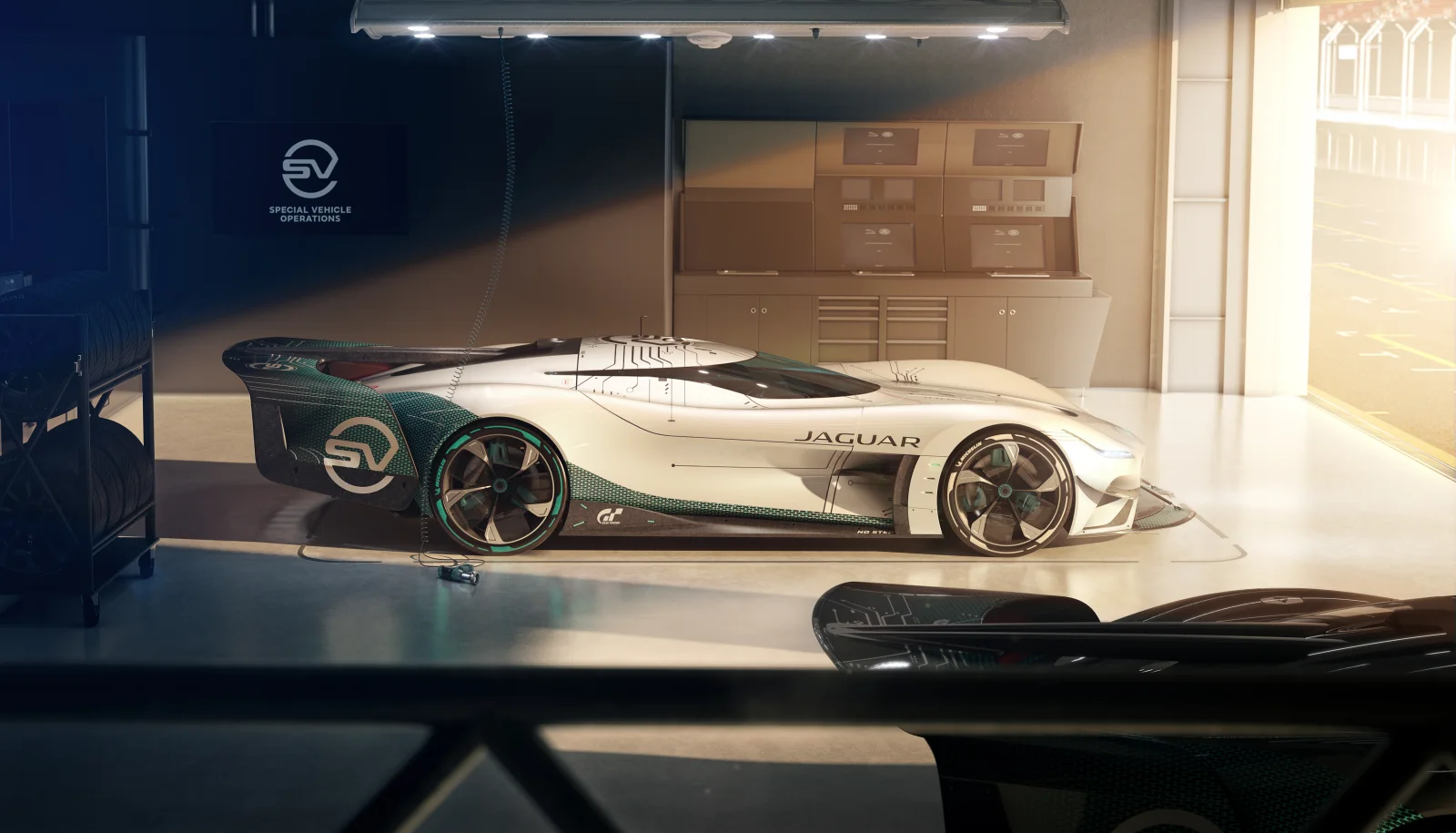 Jaguar Vision Gran Turismo SV 8K