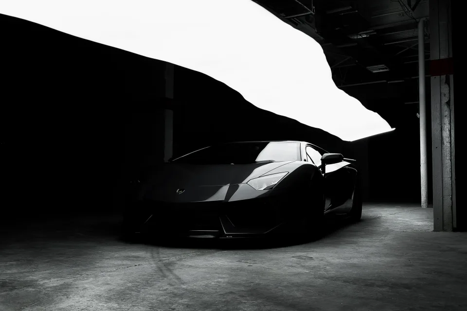 Lamborghini Aventador Black cars