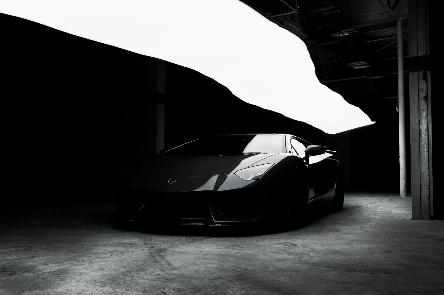 Lamborghini Aventador Black cars