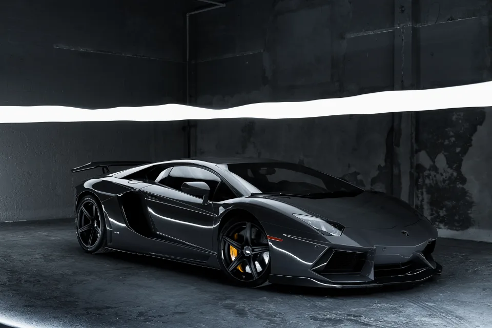 Lamborghini Aventador Grey