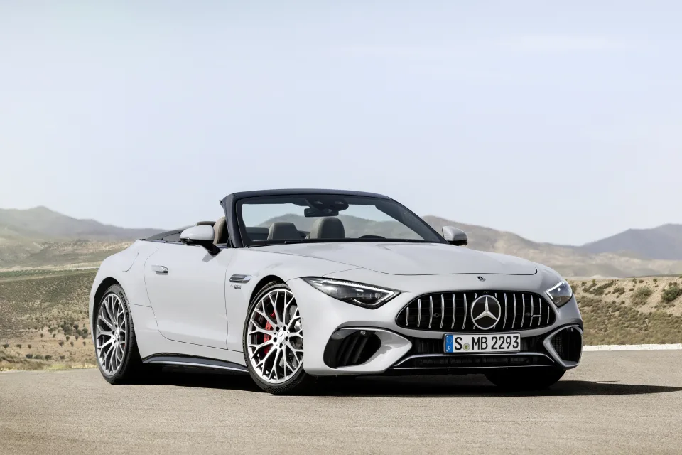 Mercedes AMG SL 55 4MATIC Luxury sports cars