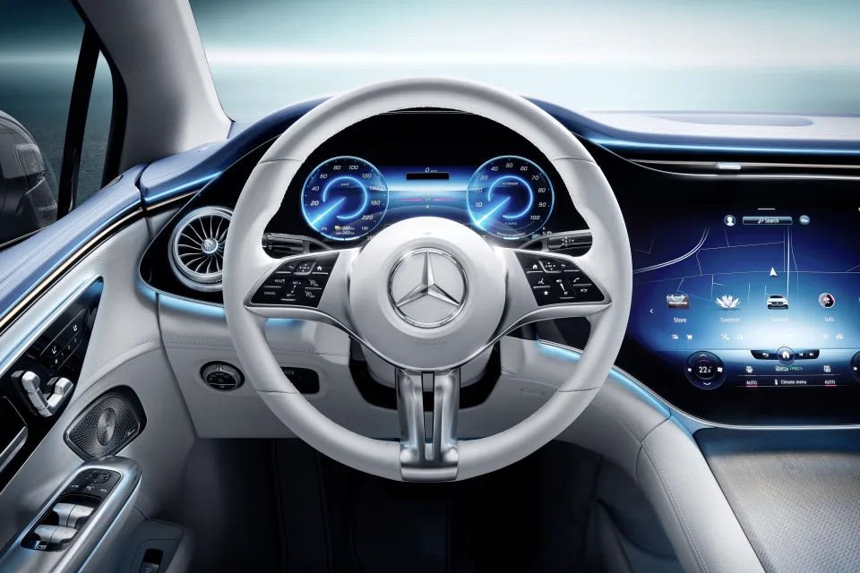 Mercedes Benz EQE 350 AMG Line Interior