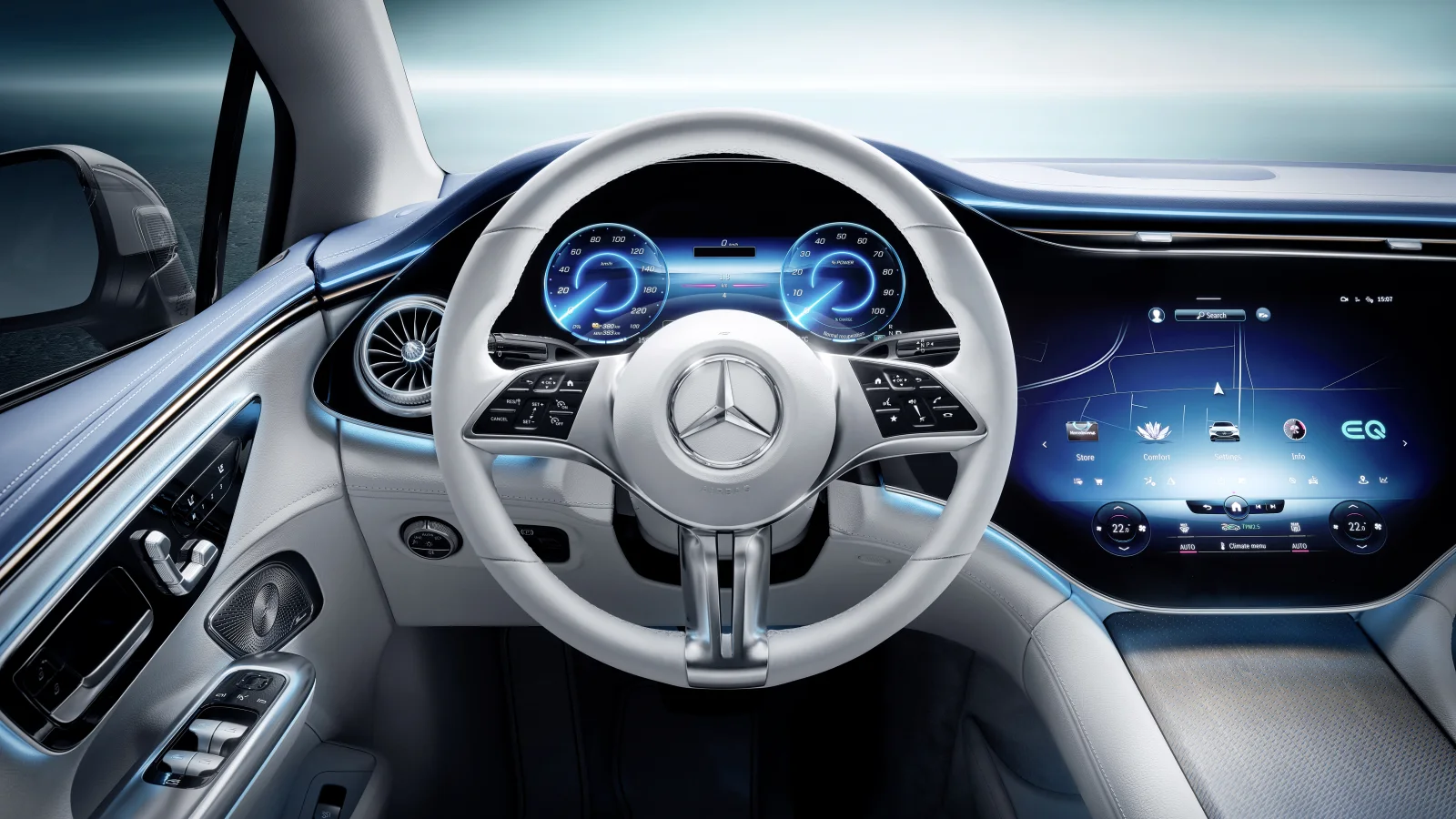 Mercedes Benz EQE 350 AMG Line Interior