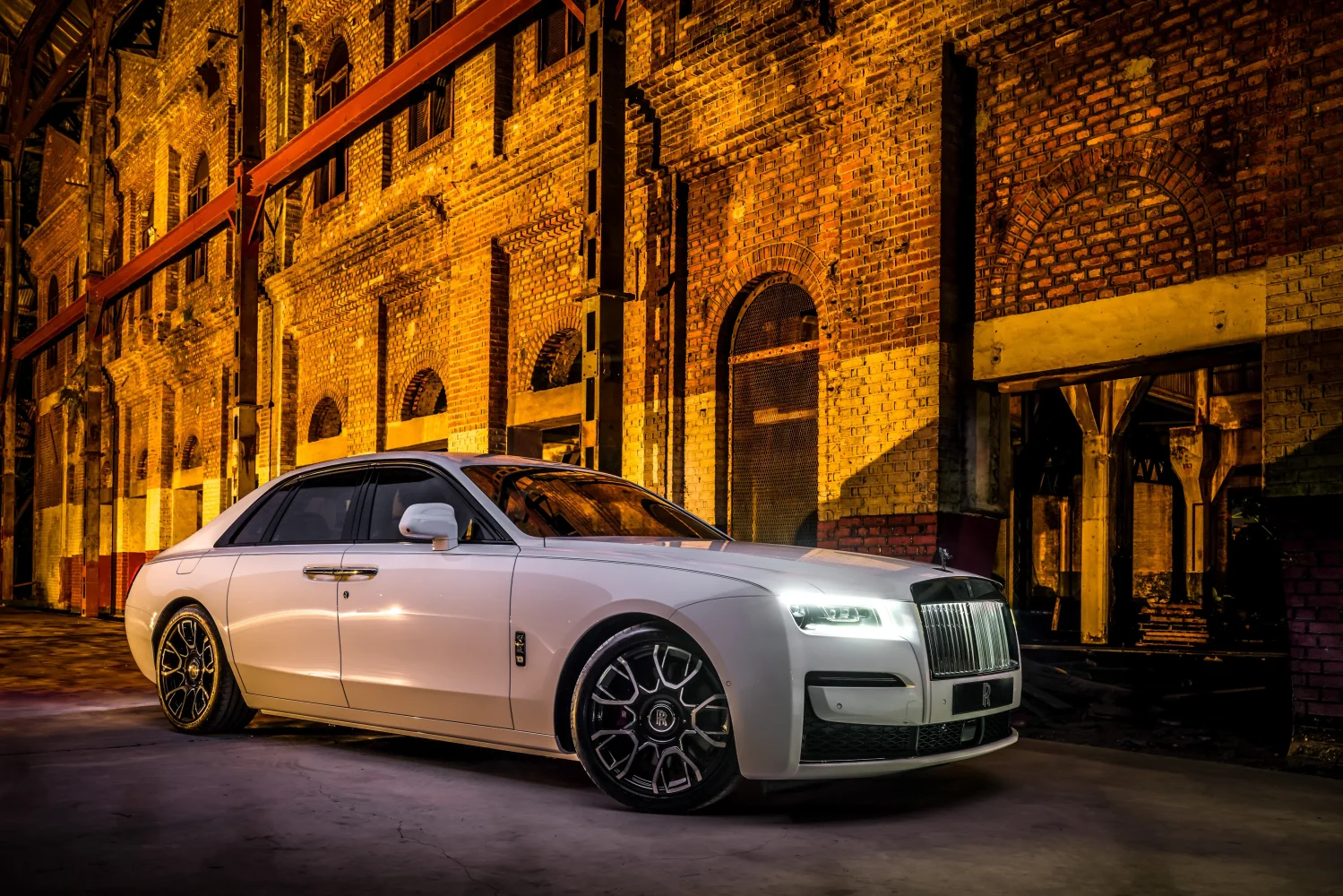 Rolls Royce Black Badge Ghost Luxury Sedan