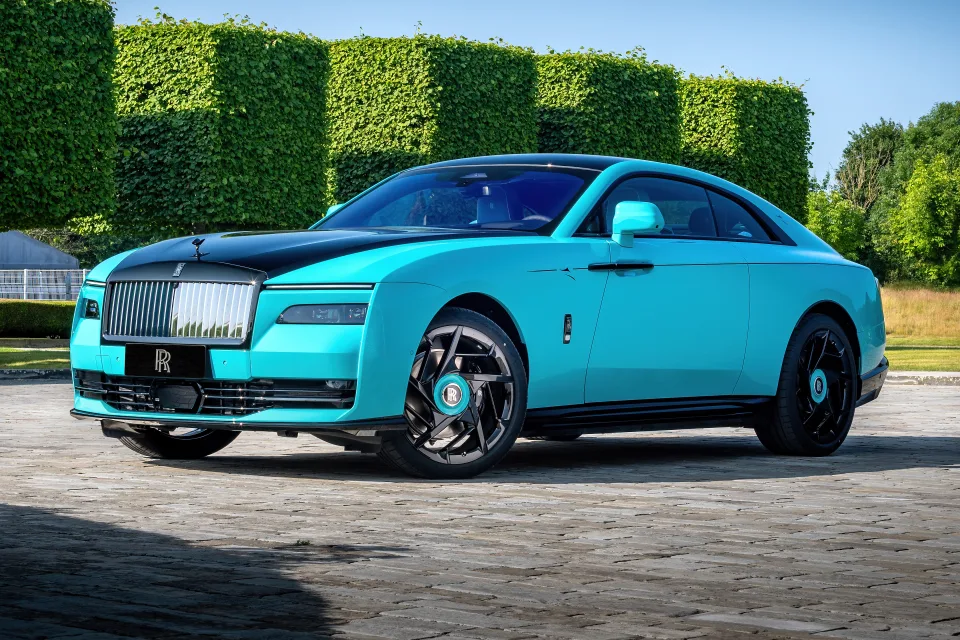 Rolls Royce Black Badge Spectre Chinese Mural Art