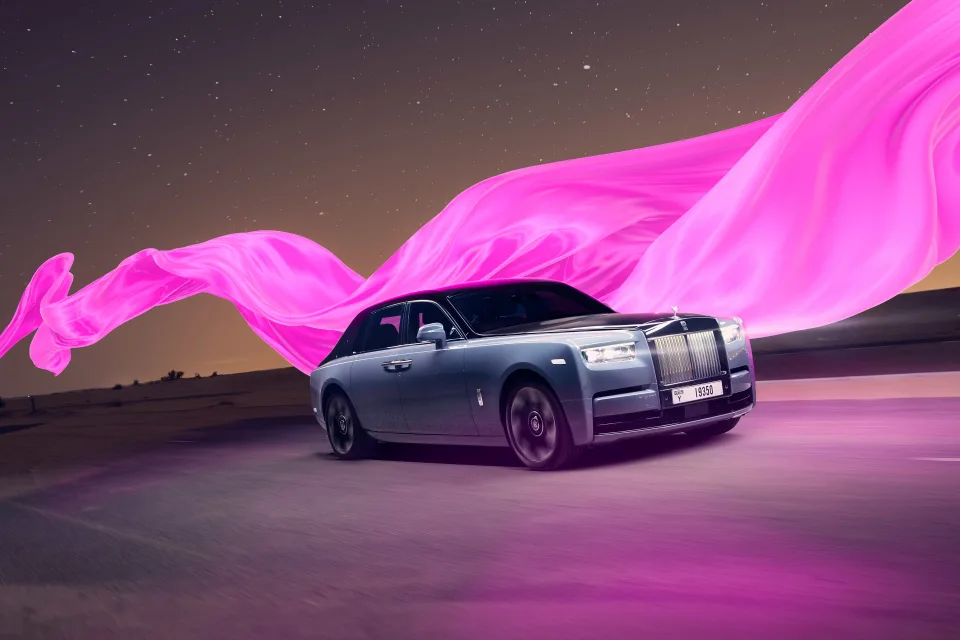 Rolls Royce Phantom Series II Pink aesthetic