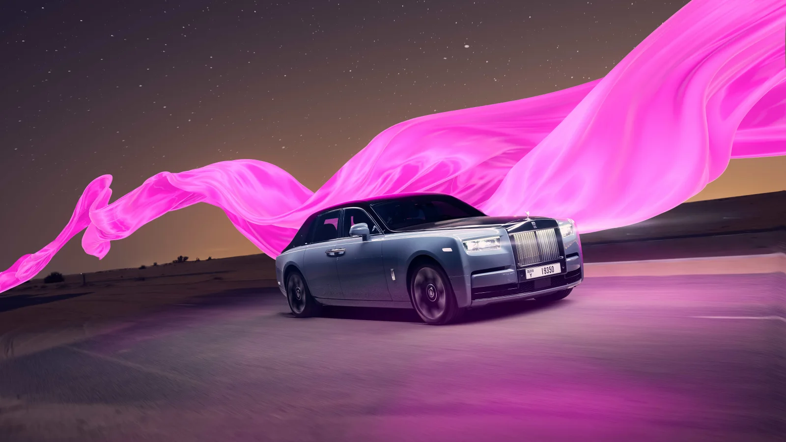 Rolls Royce Phantom Series II Pink aesthetic
