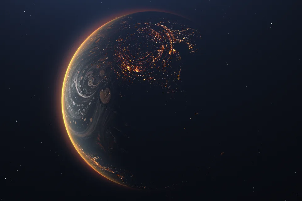 Alien Planet Orbit