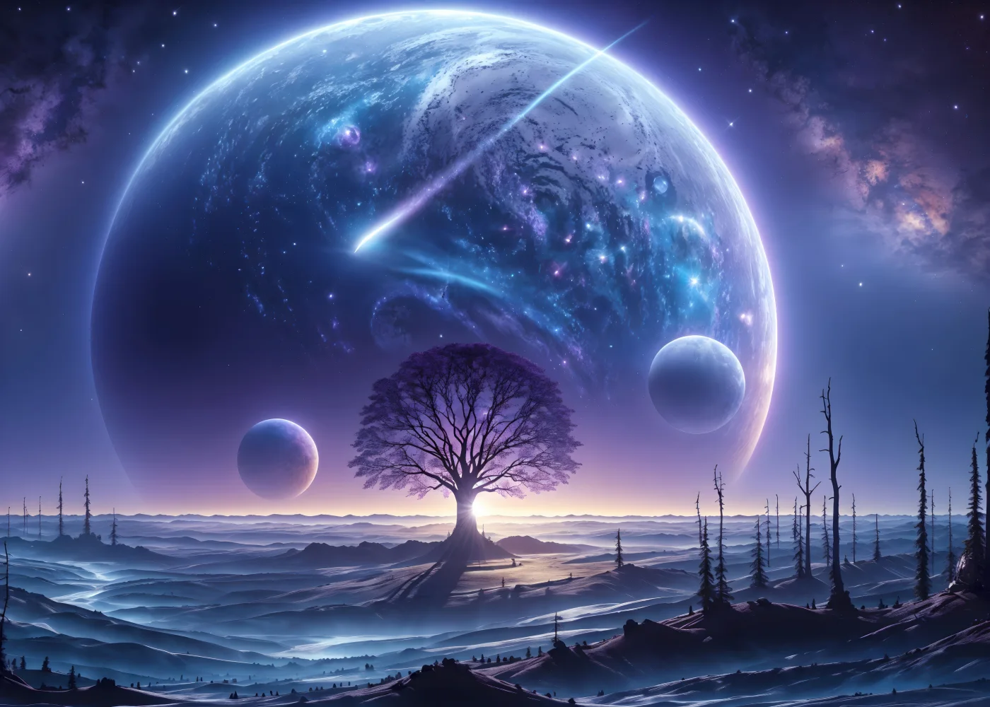 Alien Planet Scenery