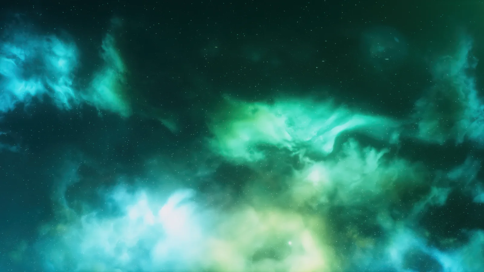 Astrofotografie grüne Ästhetik