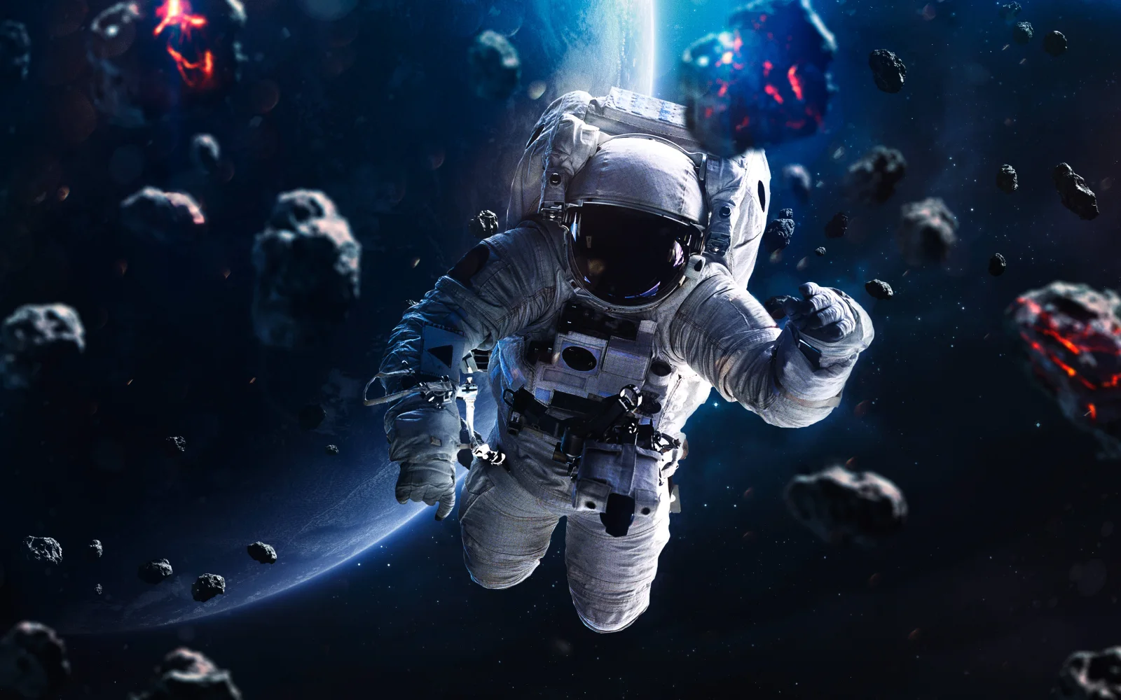 Astronaut Asteroids