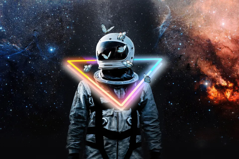 Astronaut Galaxie