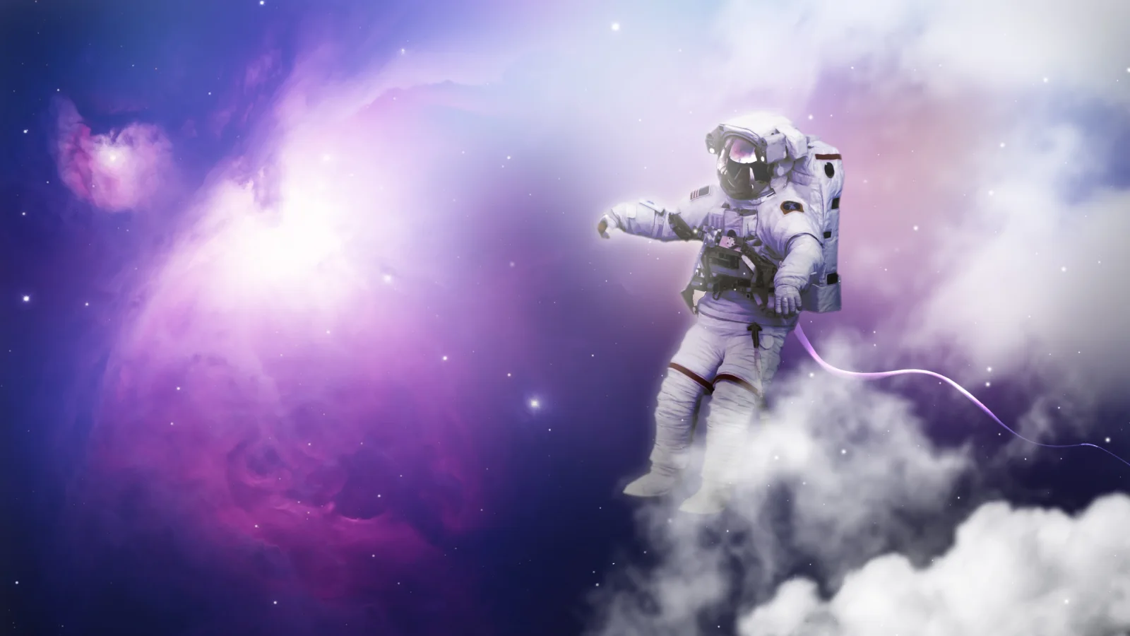 Astronaut Nebel
