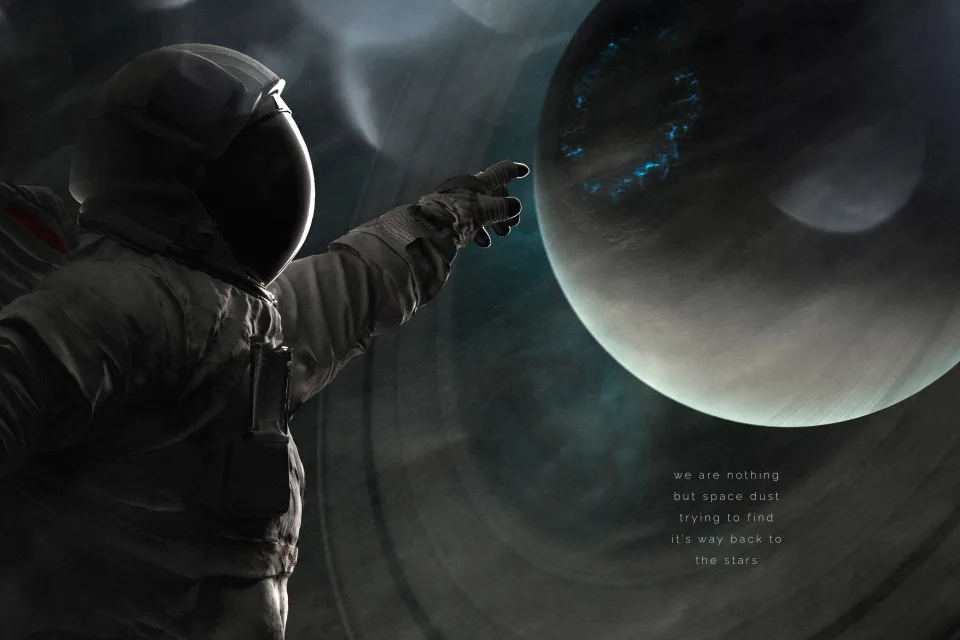 Astronaut Saturn
