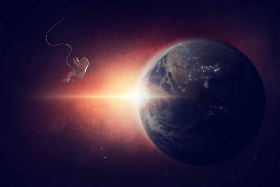 Astronaut Weltraum