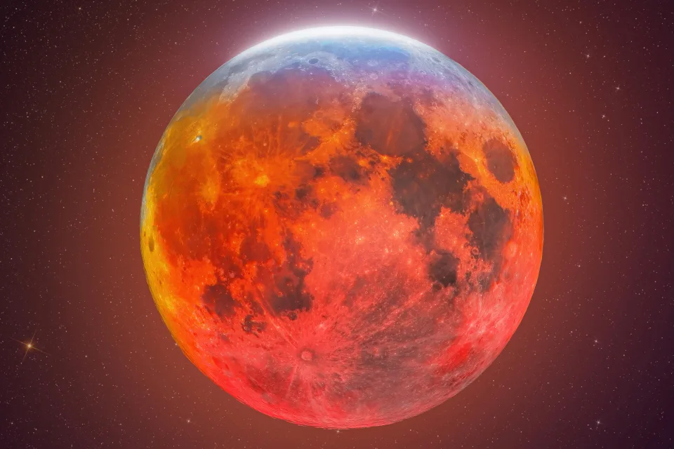 Blood Mond Lunar Eclipse