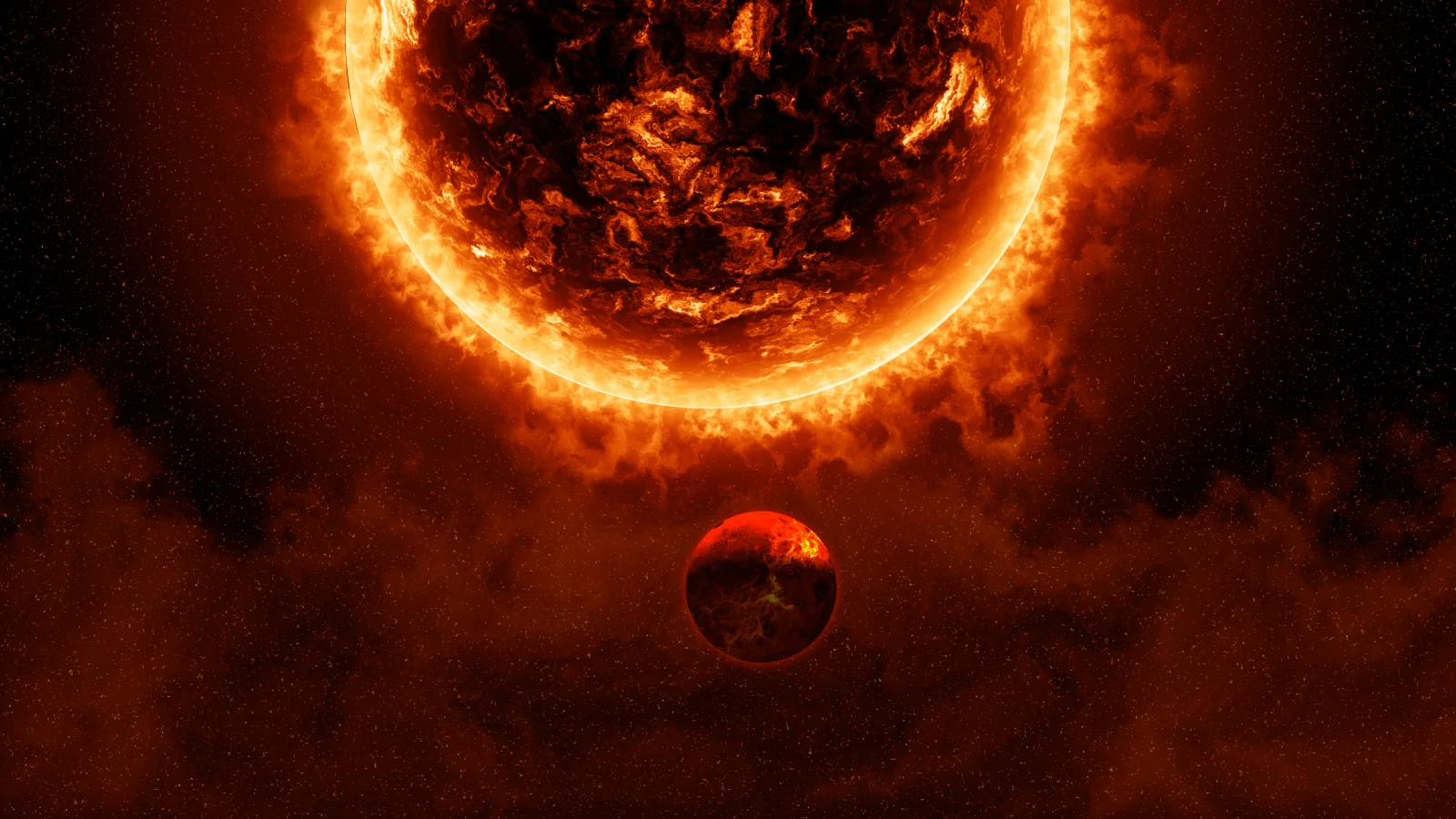 Burning Sonne