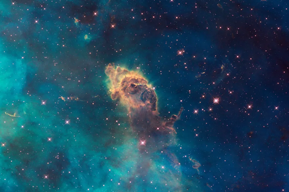 Carina Nebel Stellar jet