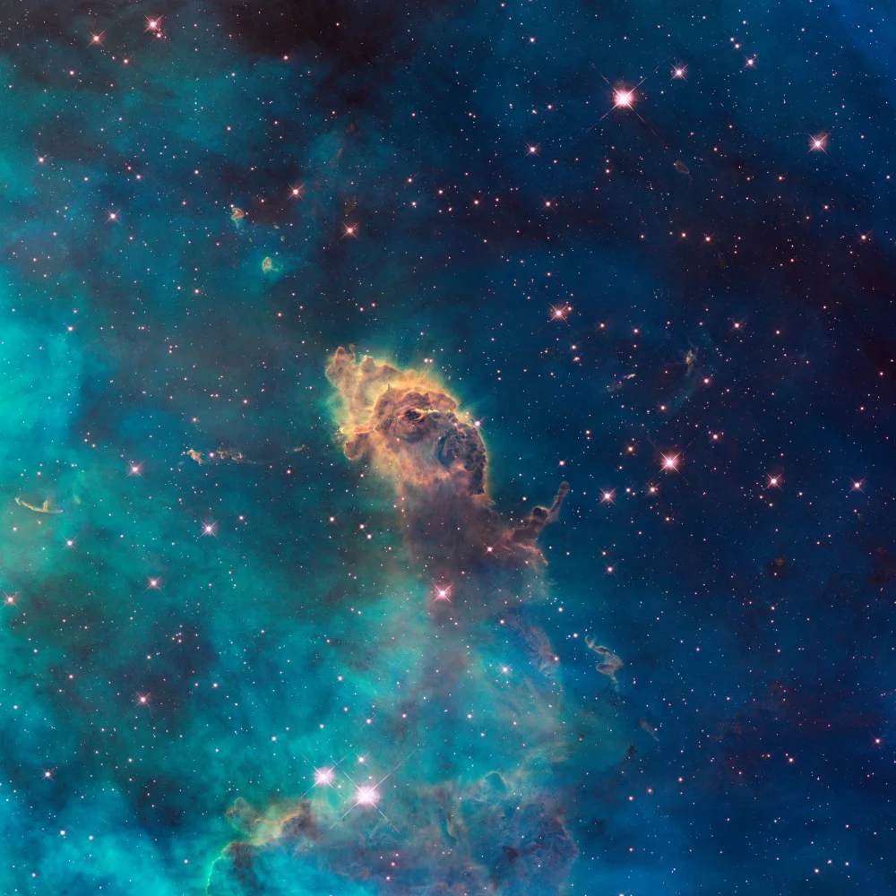 Carina Nebel Stellar jet