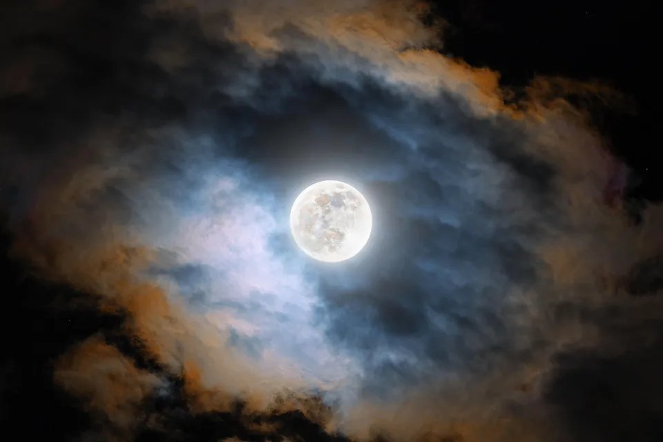 Cold Mond Nacht