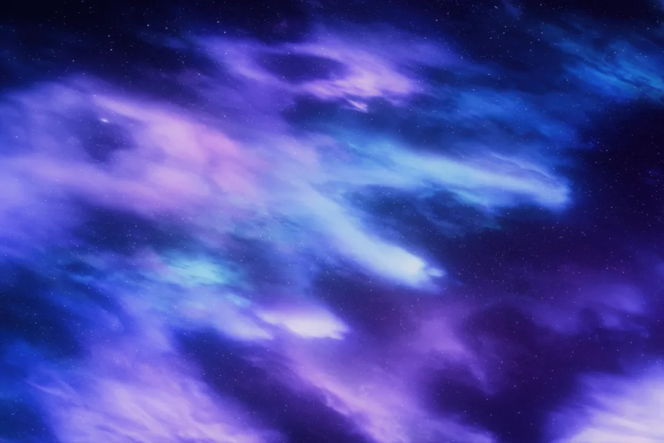 Deep Weltraum Wolken