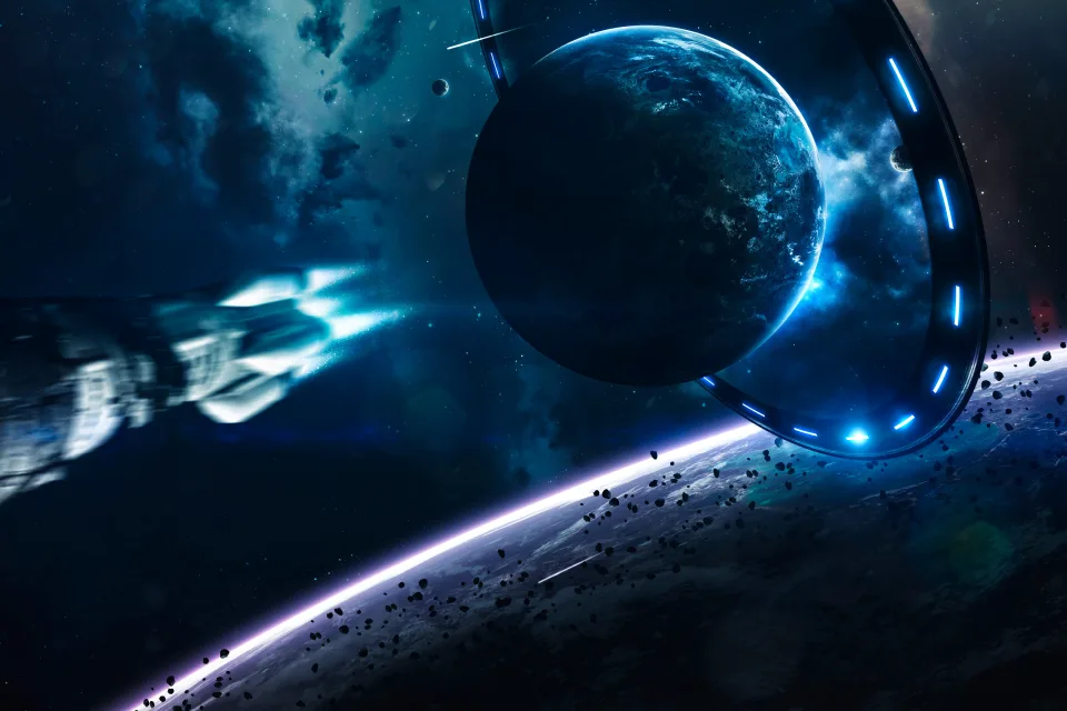 Erde Blau Planet