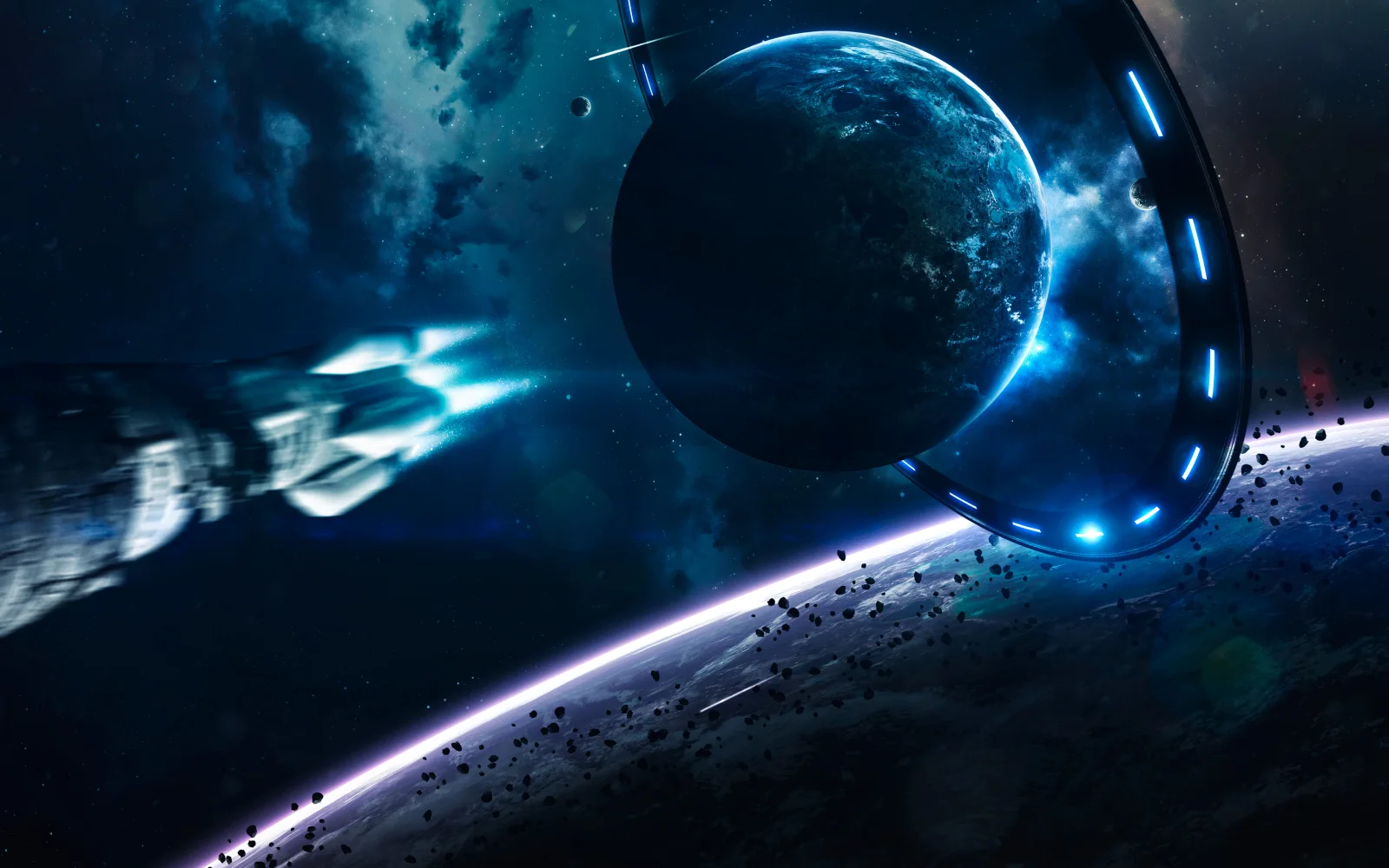 Erde Blau Planet