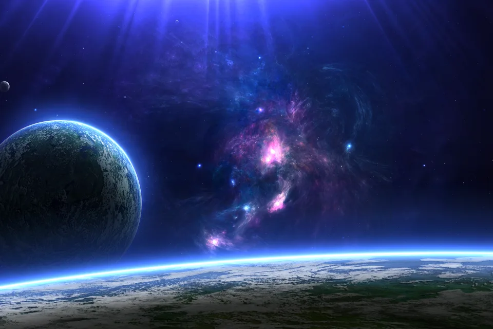 Erde Distant Planet