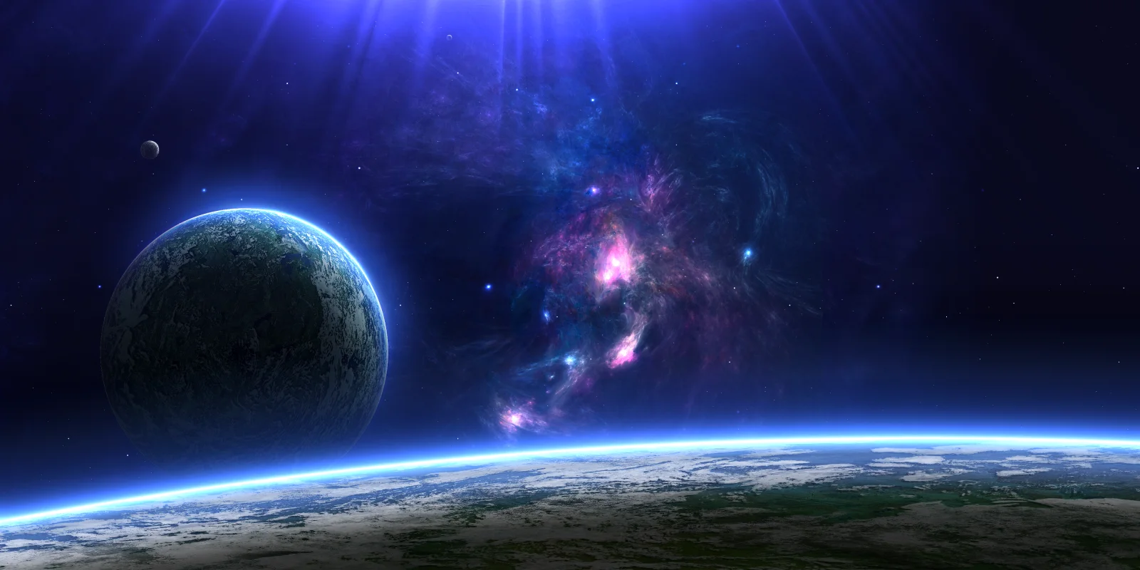 Erde Distant Planet