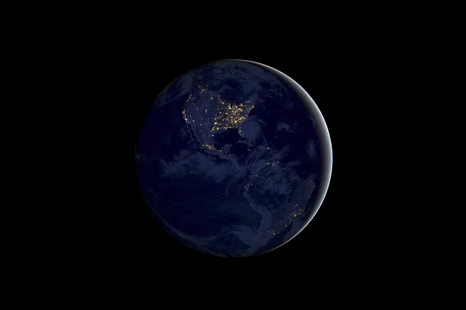 Erde Nacht