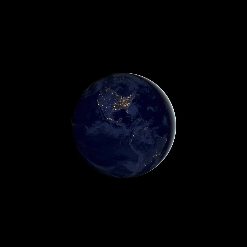 Erde Nacht