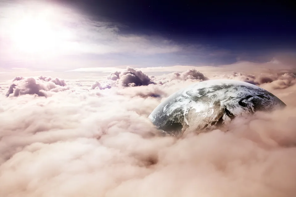 Erde Wolken
